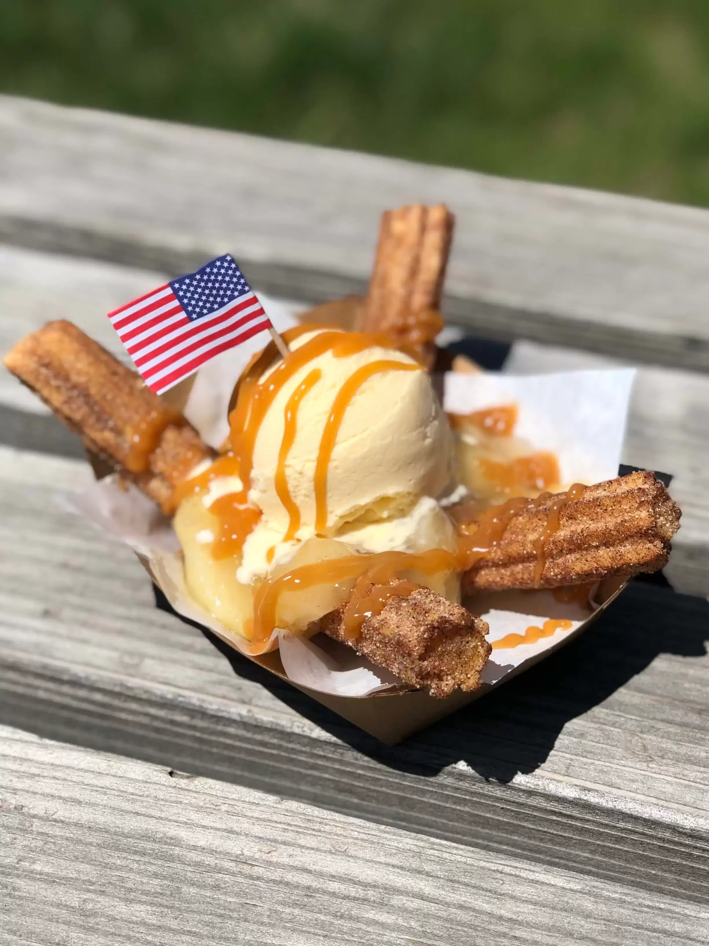 Mini Vending Cart For Churros Ice Cream & More